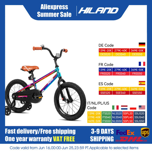 JOYSTAR Kids Bike for Boys Girls Ages 2-9