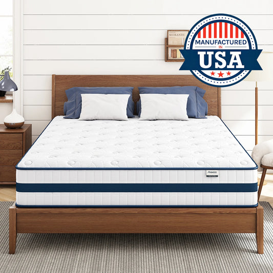 12'' Queen Size Mattress with Gel Memory Foam