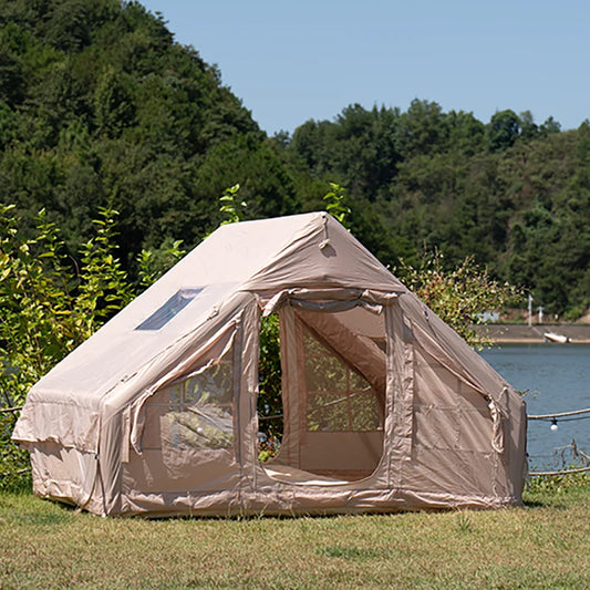 Easy Setup Inflatable Tent for Camping with Landscape Skylight