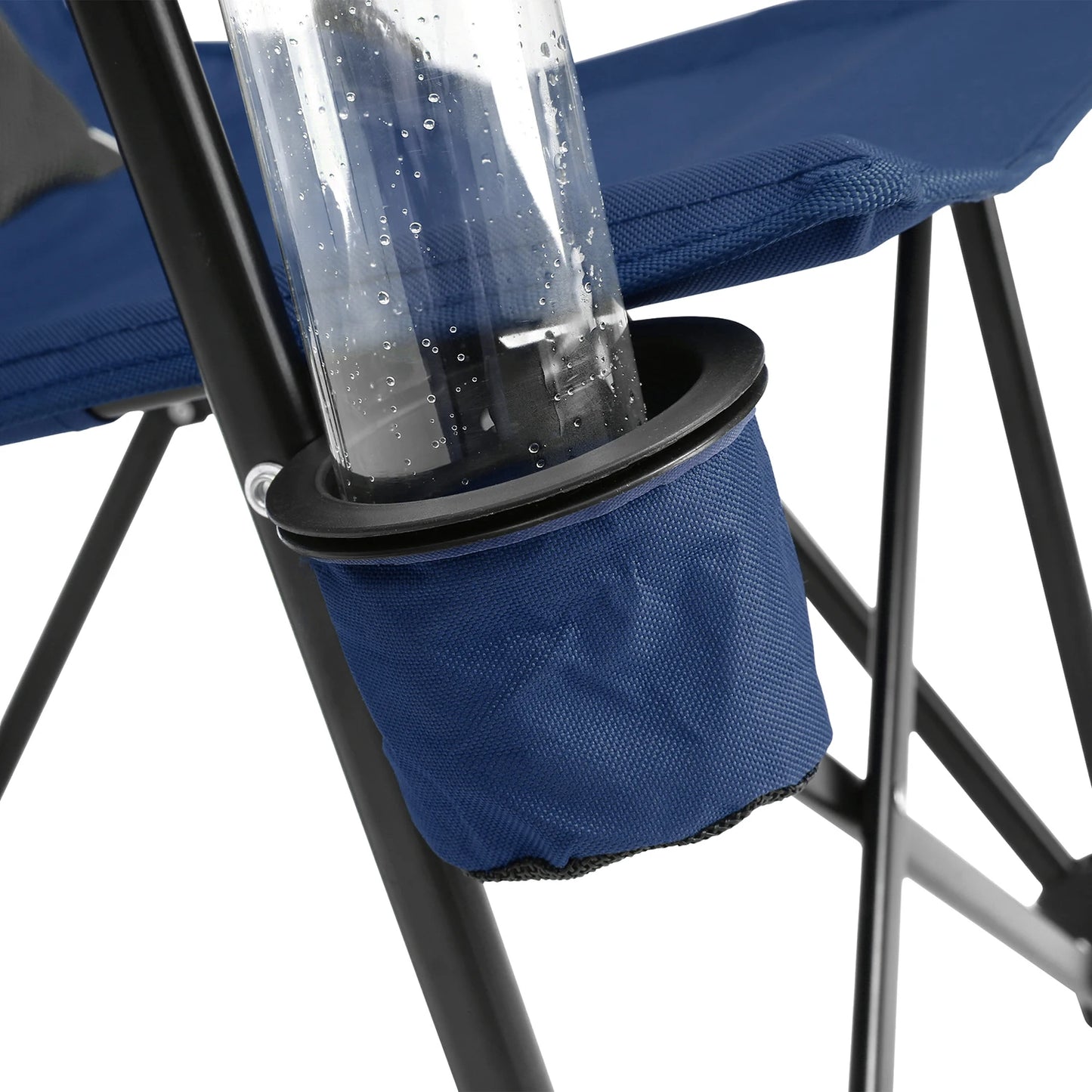 Portable, Folding, Outdoor Camping Chair With Armrests