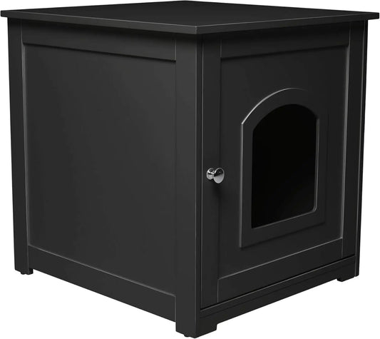 Hidden Litter Box Furniture Cabinet for Cats
