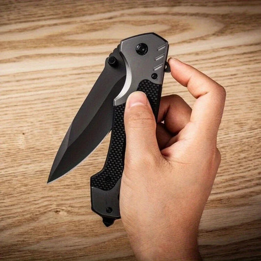 Portable Folding Knife With High-Hardness Blade