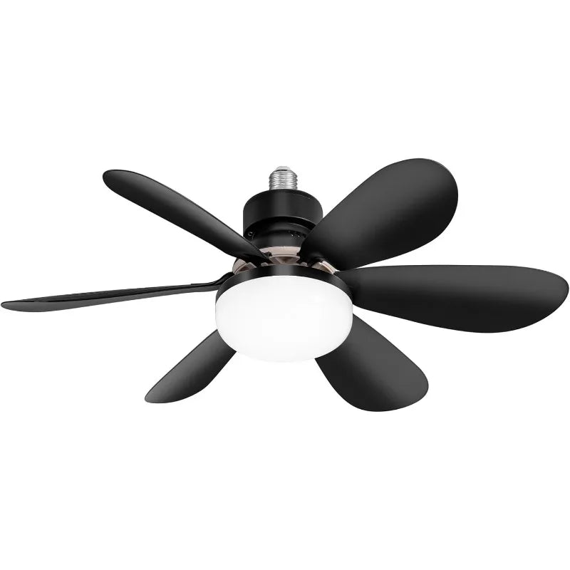 3 Colors Dimmable Ceiling Fans with Light