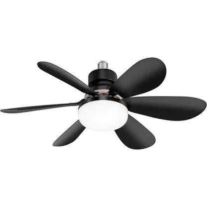 3 Colors Dimmable Ceiling Fans with Light