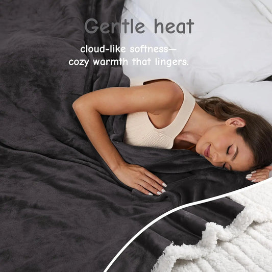 Full Size Electric Heated Blanket Full Size 72x84 Inches