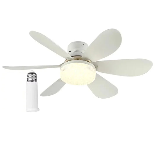3 Colors Dimmable Ceiling Fans with Light