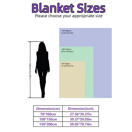 Ultra-Soft  1pc Luxurious Fleece Blanket